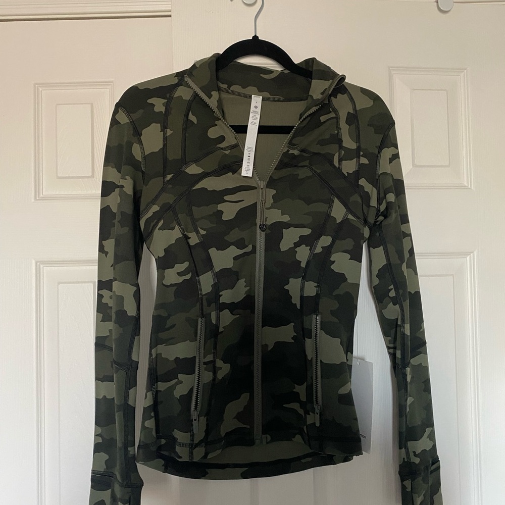 lululemon define jacket in camo